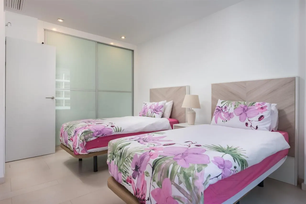 Apartment Ferienwohnung Penthouse 5* La Rasca Panorama View Palm-mar Spanien